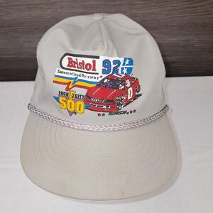 Vintage 1992  Food City 500 BRISTOL Motor Speedway Snapback HAT - NASCAR